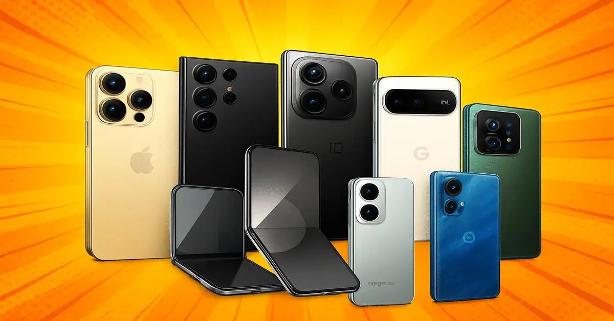 Os 10 Melhores Celulares de 2025
